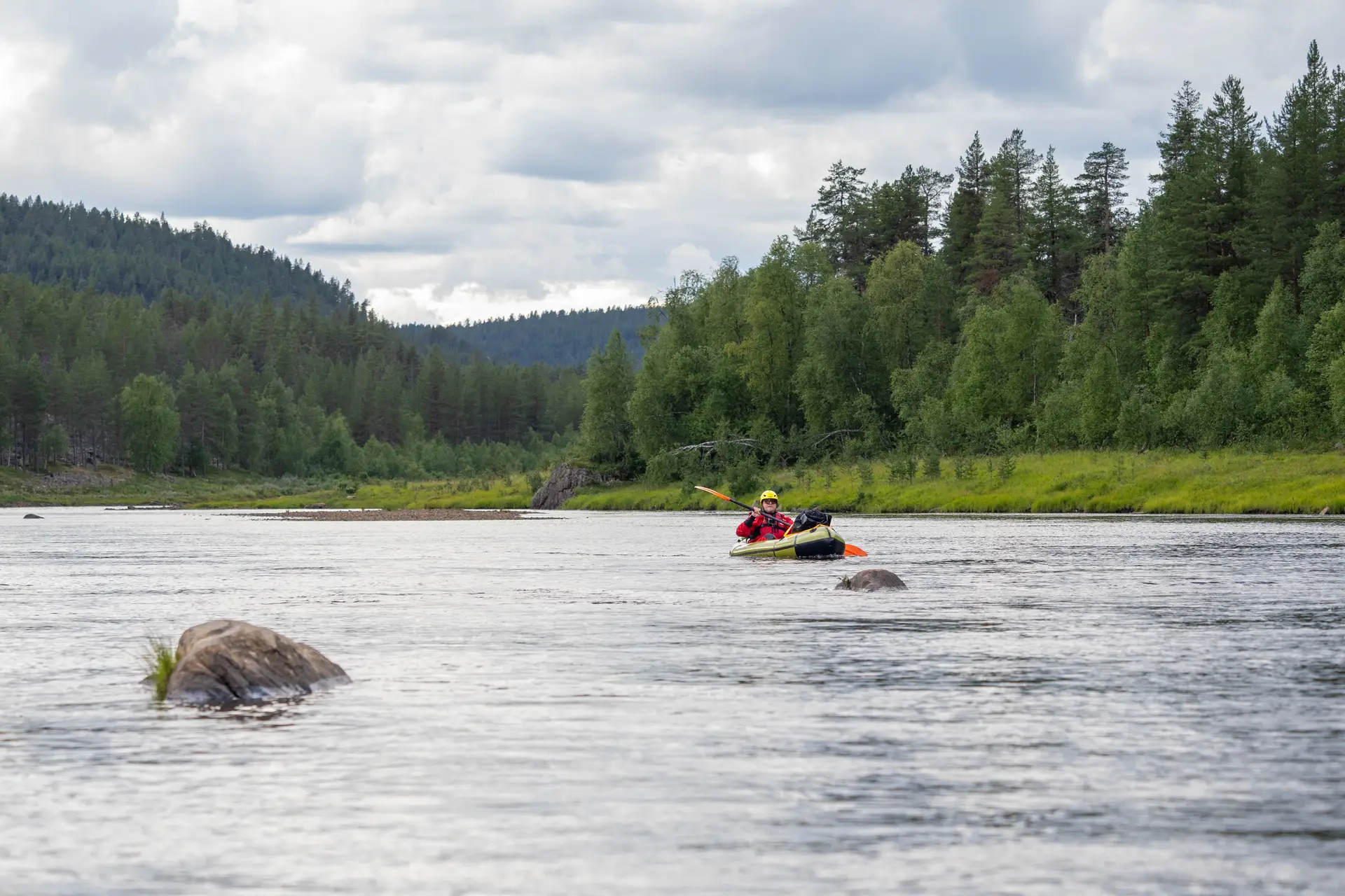 Pristine Lapland wilderness