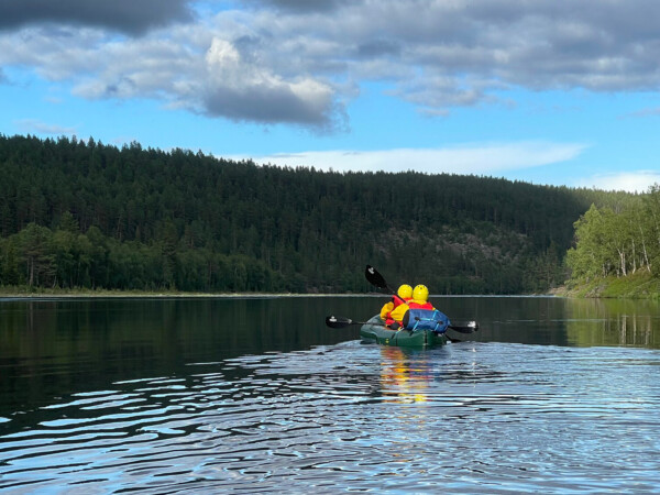 Whitewater Packrafting in River Juutua