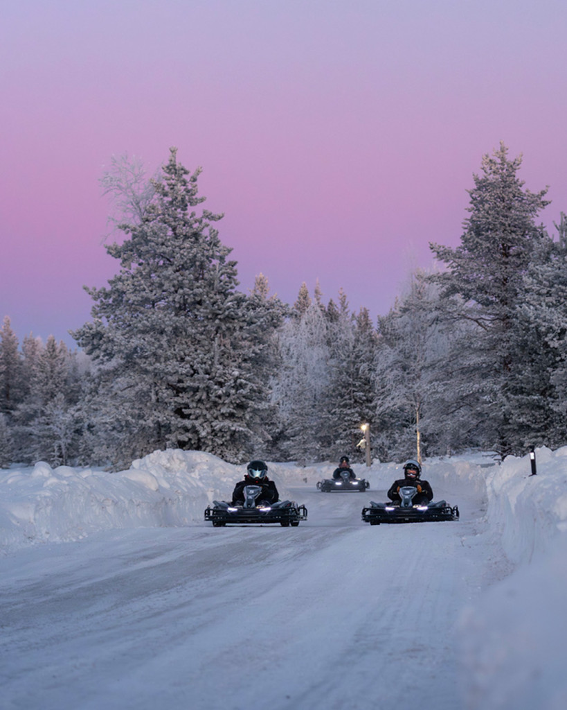 Ice karting race. Photo: Aurora Village