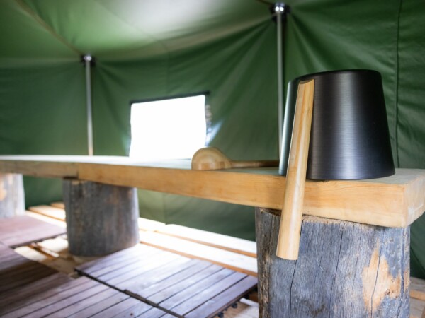 Summer and Autumn Tent Sauna Experience