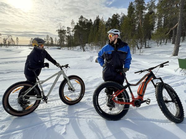 Winter Fatbiking in Ivalo