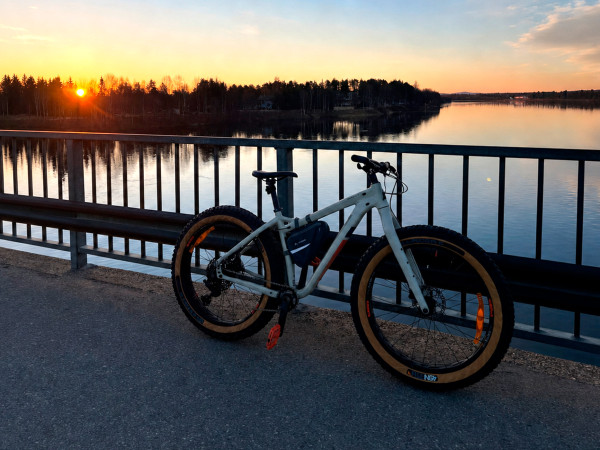 Summer Fatbiking in Ivalo