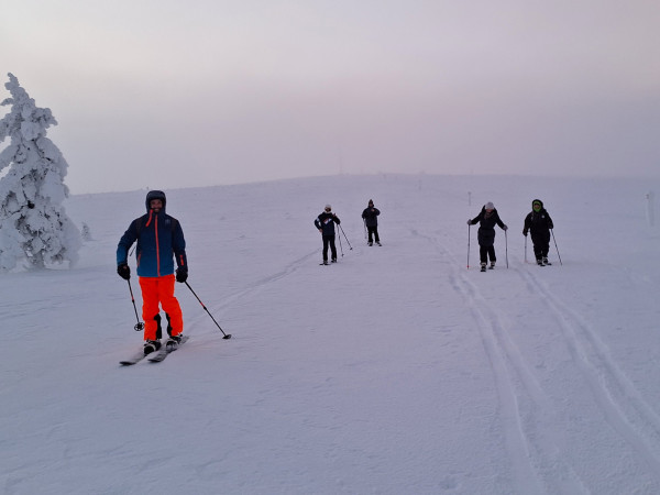 XCD Skiing in Ivalo