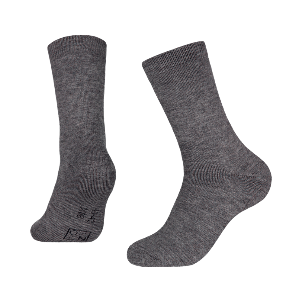 North Outdoor Merino 80 Socks grey melange