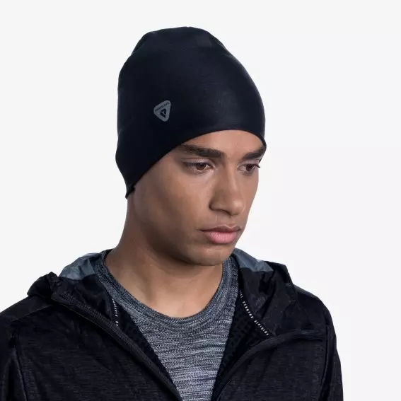 Buff ThermoNet Beanie Adult Solid Black-9
