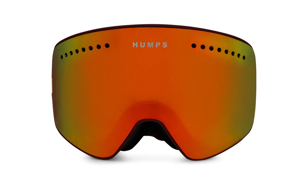 Humps Optics Tipsy Goat Polarized Ski & Snowboard Flat Frame Googles-2-1