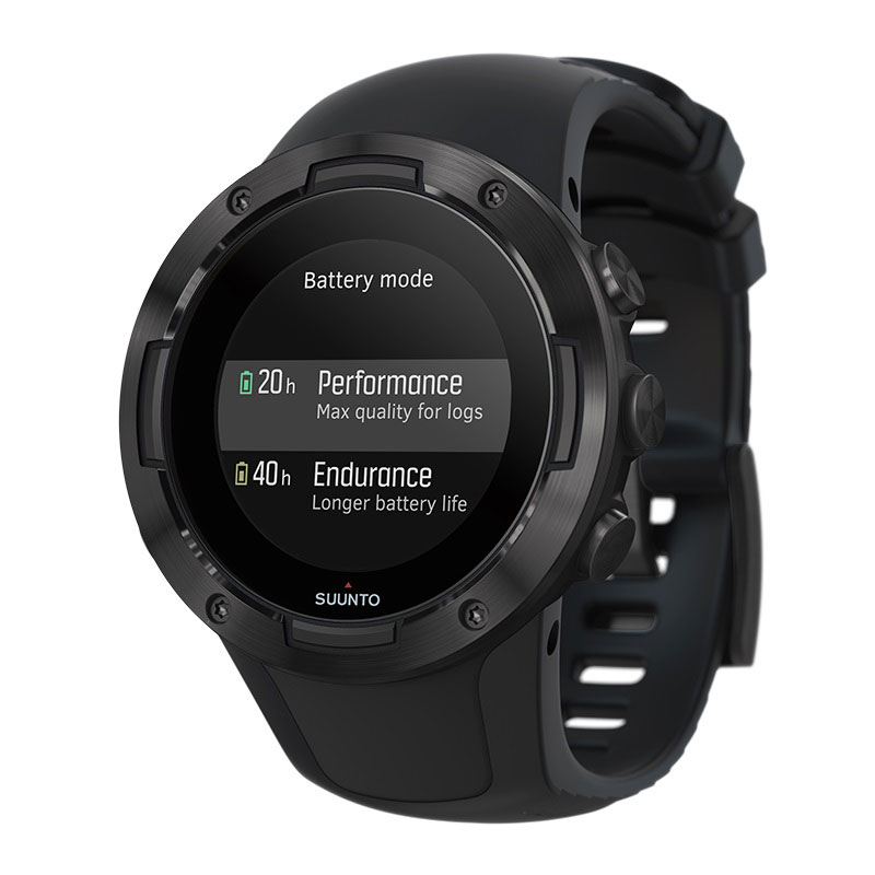 Suunto 5 Sports Watch - All Black (Front)